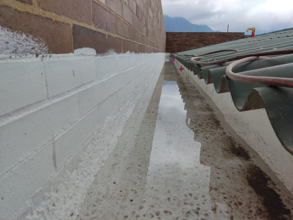 Prueba de estanqueidad de la impermeabilizacion