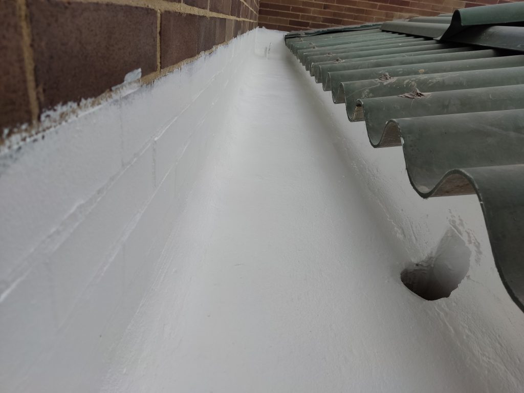 Viga canal impermeabilizada